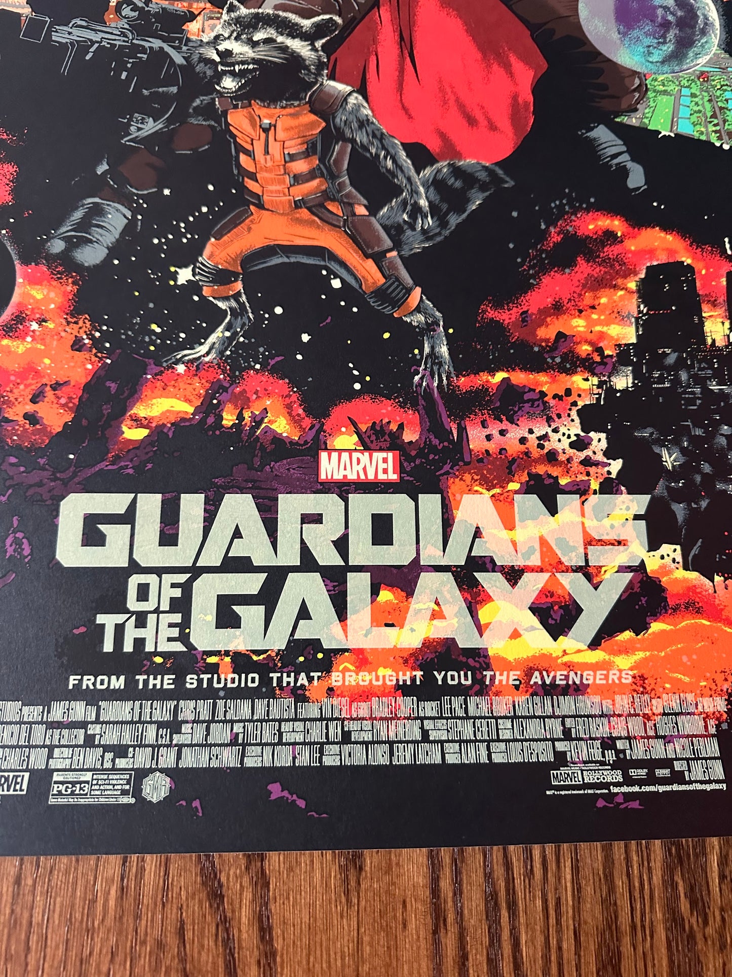 Raid71 – Guardians of the Galaxy, 24 x 36 in, poster, image 6