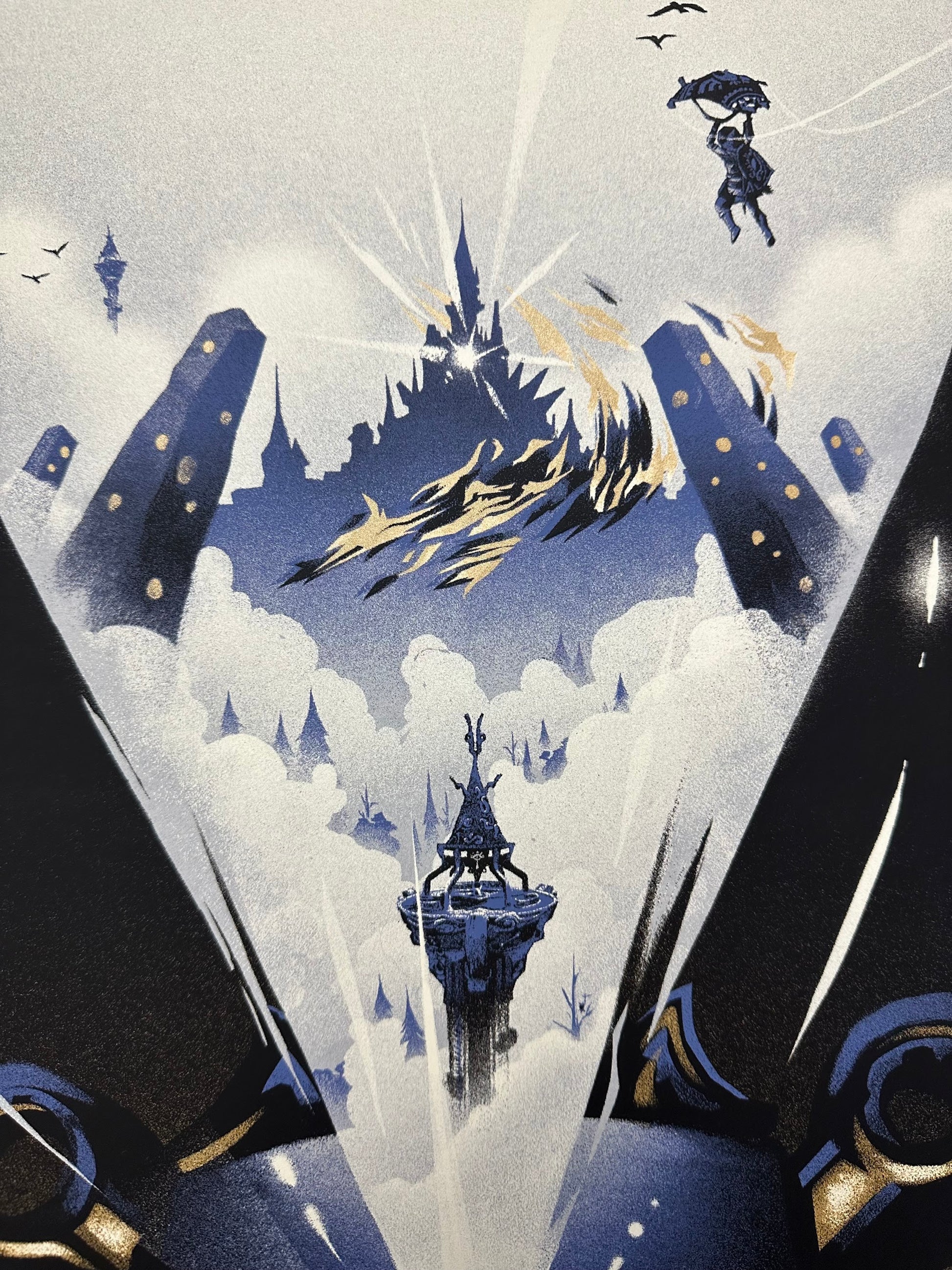 Lyndon Willoughby – Zelda Breath of the Wild Variant, 20 x 26 in, art print, image 2