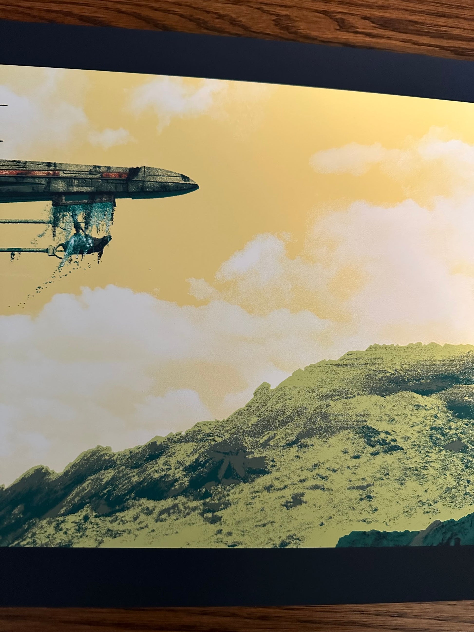 Mark Englert – The Destiny of a Jedi, 36 x 12 in, art print, image 4