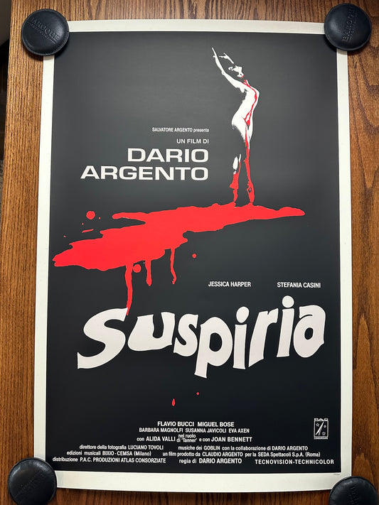 Mario de Berardinis – Suspiria, 24 x 36 in, poster
