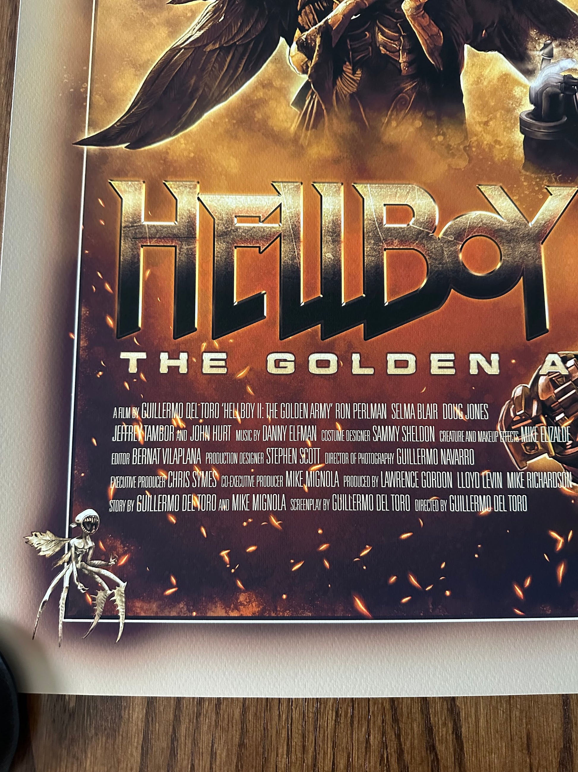 Rich Davies – Hellboy 2 The Golden Army, 24 x 36 in, poster, image 7