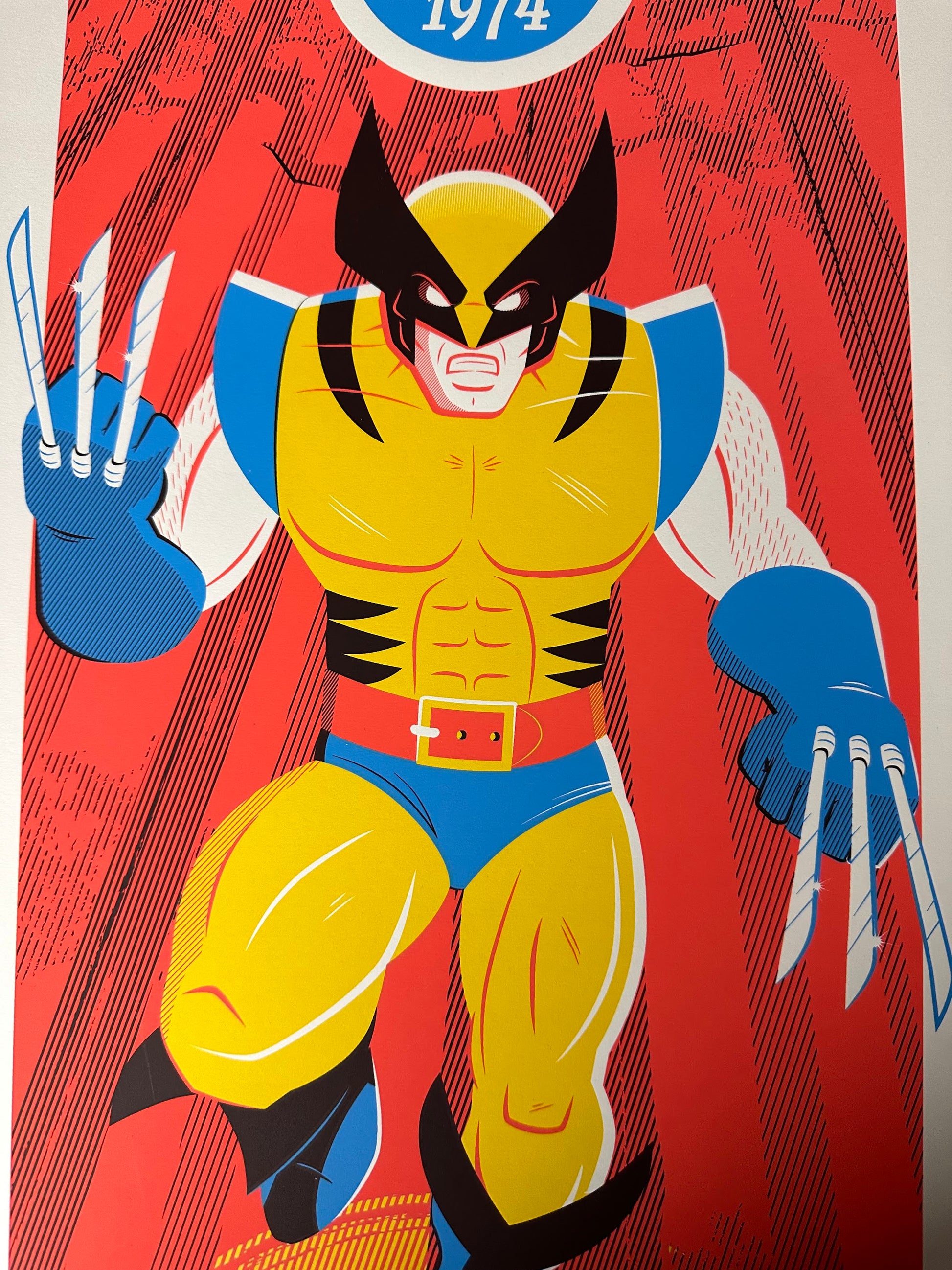 Dave Perillo – Wolverine, 12 x 24 in, art print, image 3