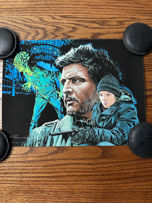 Paul Mann – The Last of Us Portrait, 16 x 12 in, art print