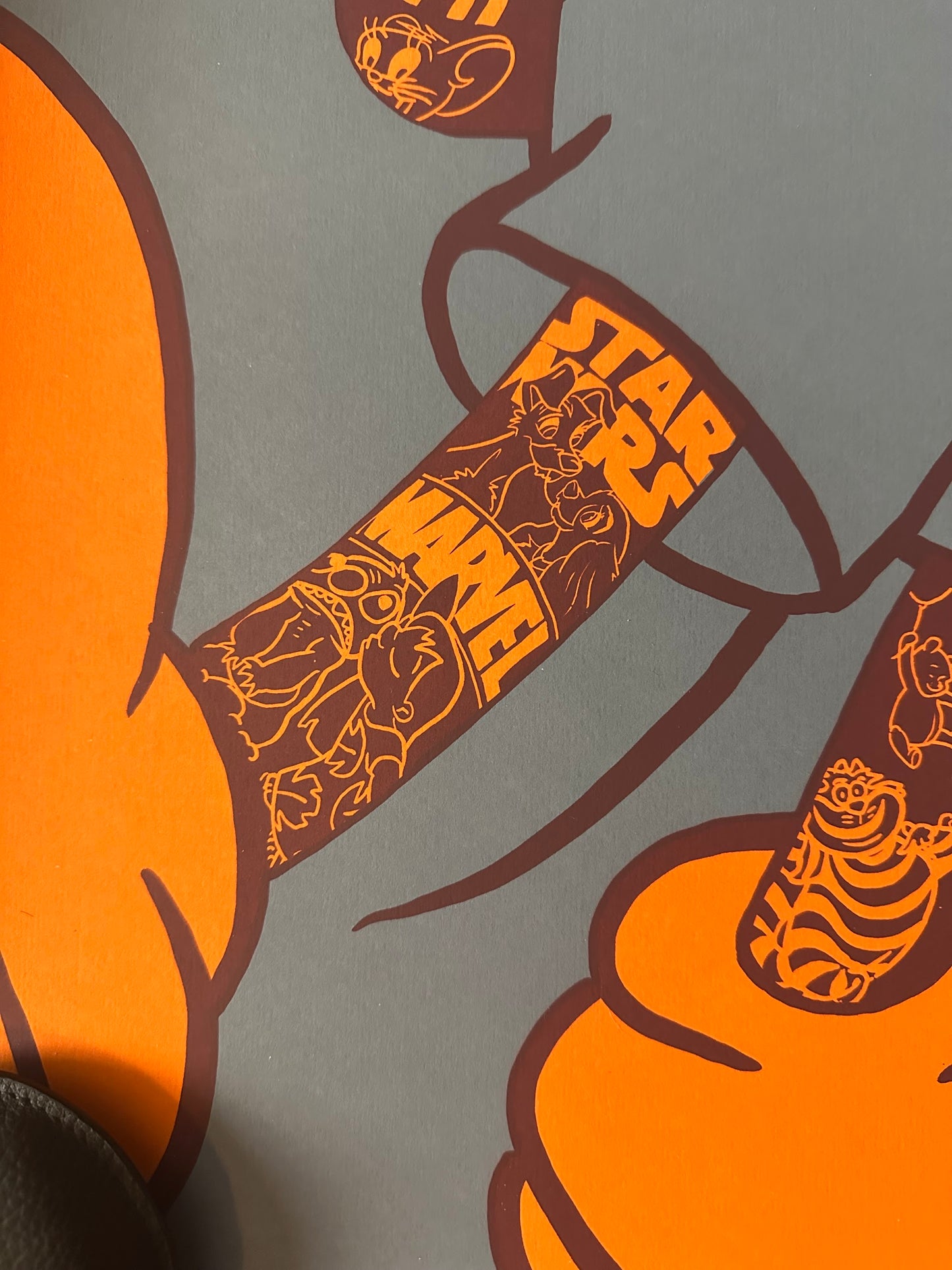 Raid71 – Tatted Up Mickey "My Heart and Soul", 18 x 30 in, art print, image 4