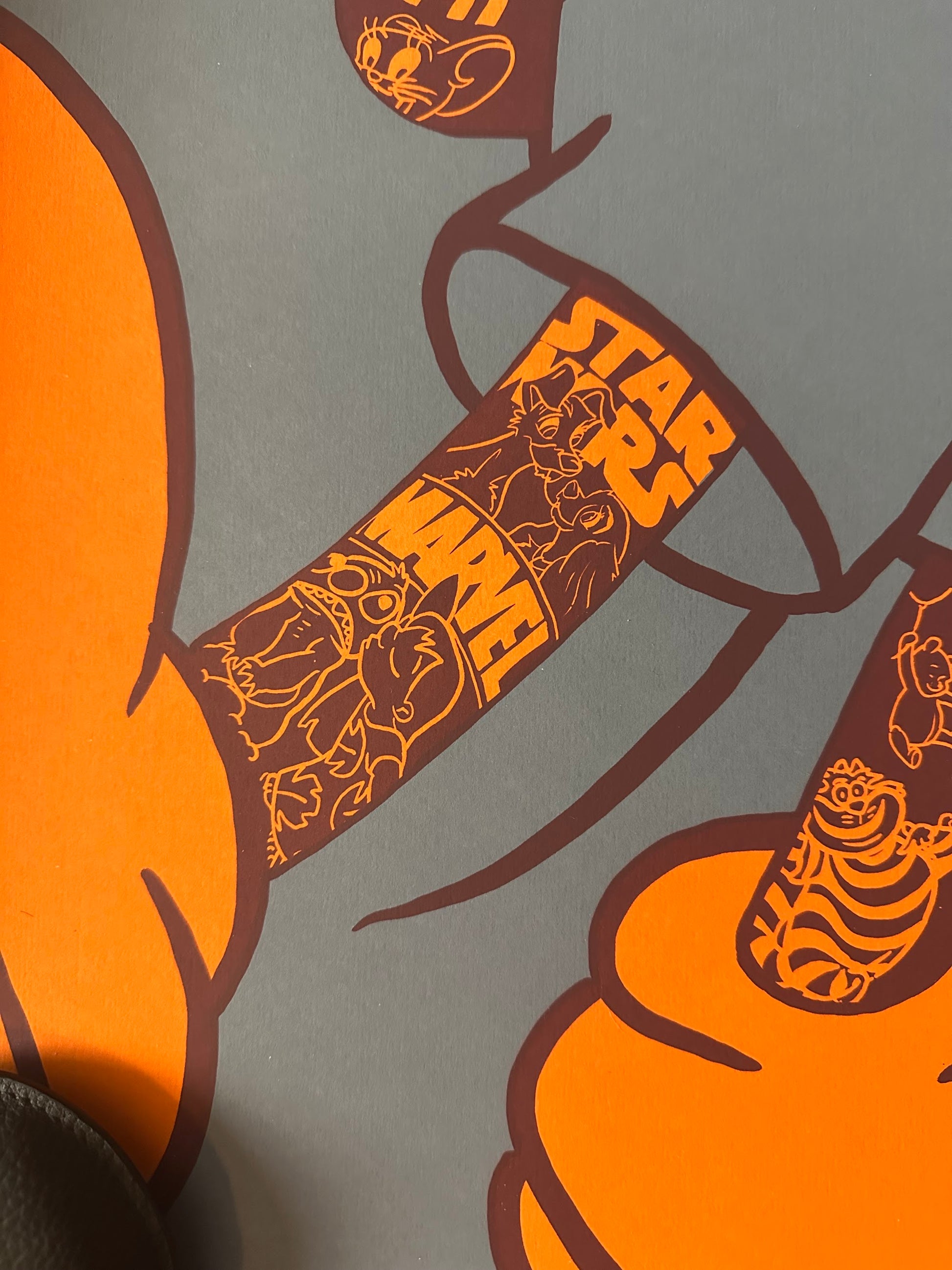 Raid71 – Tatted Up Mickey "My Heart and Soul", 18 x 30 in, art print, image 4