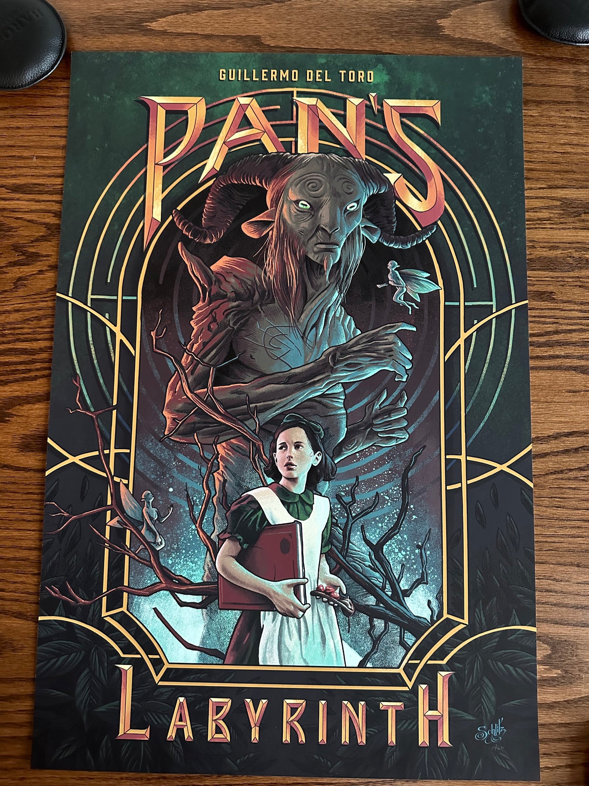 Danny Schlitz – Pan's Labyrinth, 16 x 24 in, art print, image 6