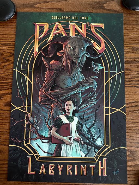 Danny Schlitz – Pan's Labyrinth, 16 x 24 in, art print, image 6