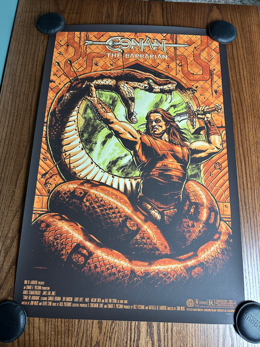 Jason Edmiston – Conan The Barbarian, 24 x 36 in, poster