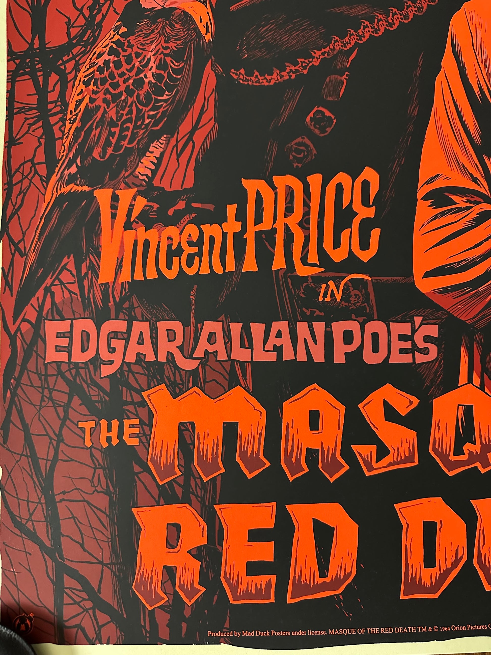 Francesco Francavilla – Masque of the Red Death, 24 x 36 in, poster, image 4