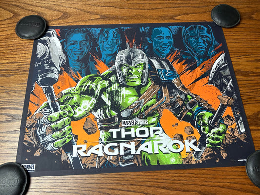 Anthony Petrie – Thor Ragnorak, 24 x 18 in, art print