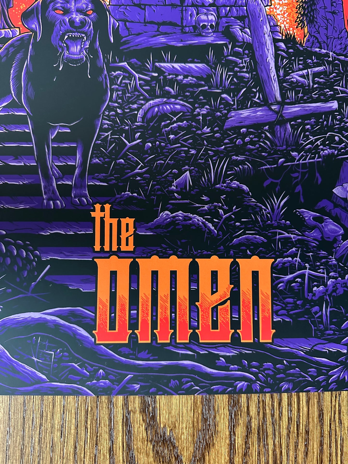 Sam Mayle – The Omen, 18 x 24 in, art print, image 5