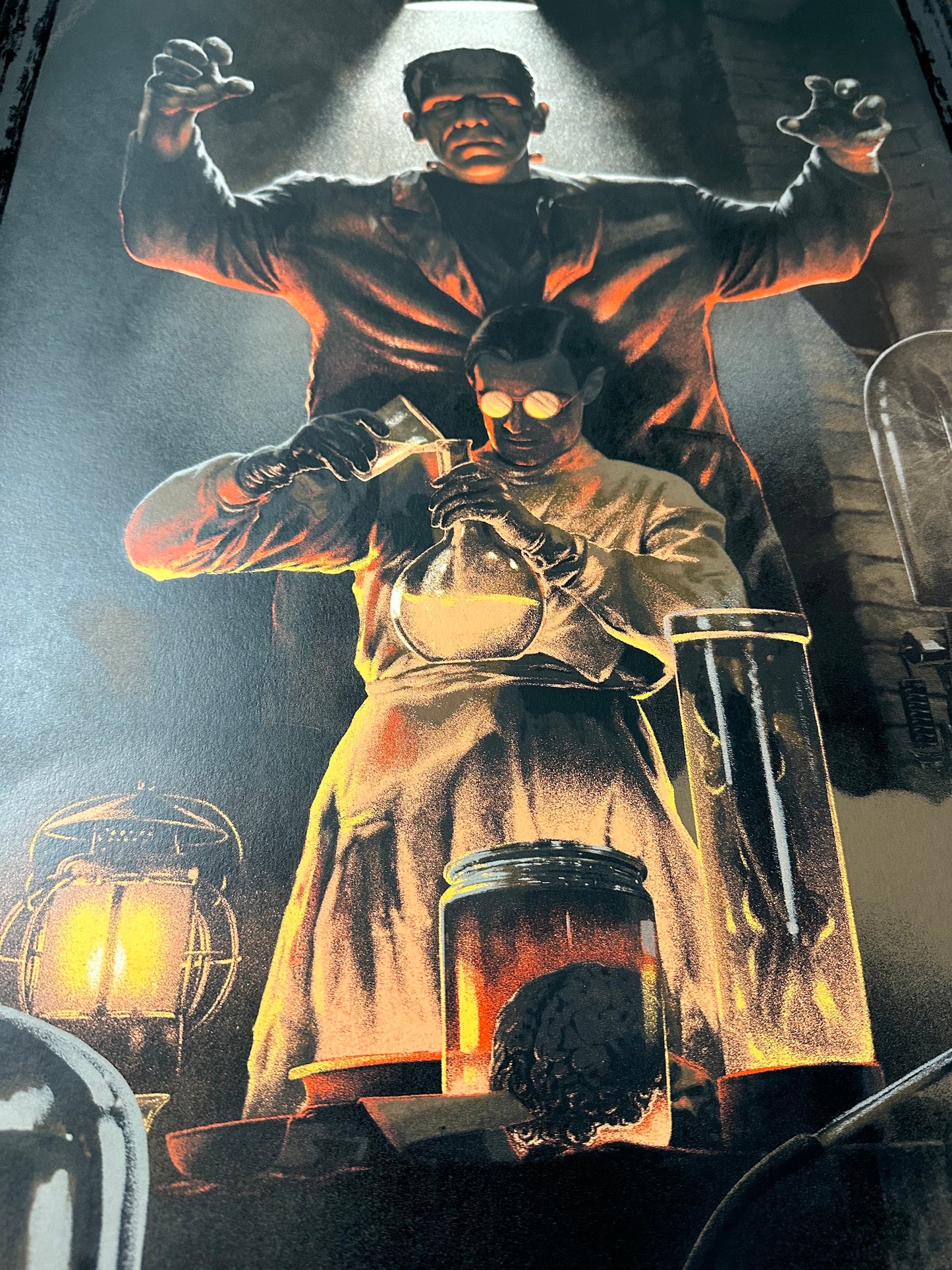 Juan Ramos – Frankenstein, 18 x 36 in, art print, image 4