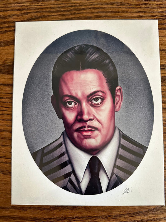 Sara Deck – Addams Family Portrait - Gomez Addams, 8 x 10 in, art print, image 2