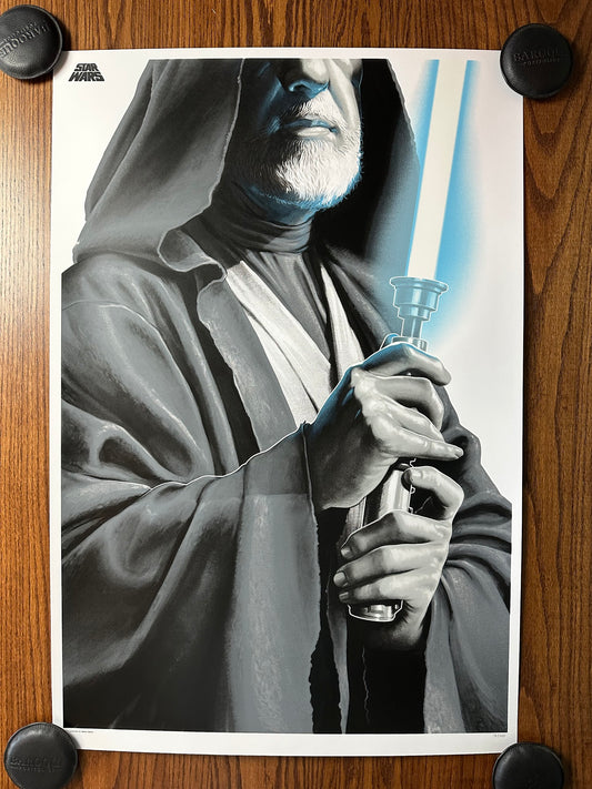 Phantom City Creative – Star Wars - Obi Wan Kenobi Variant, 24 x 36 in, poster