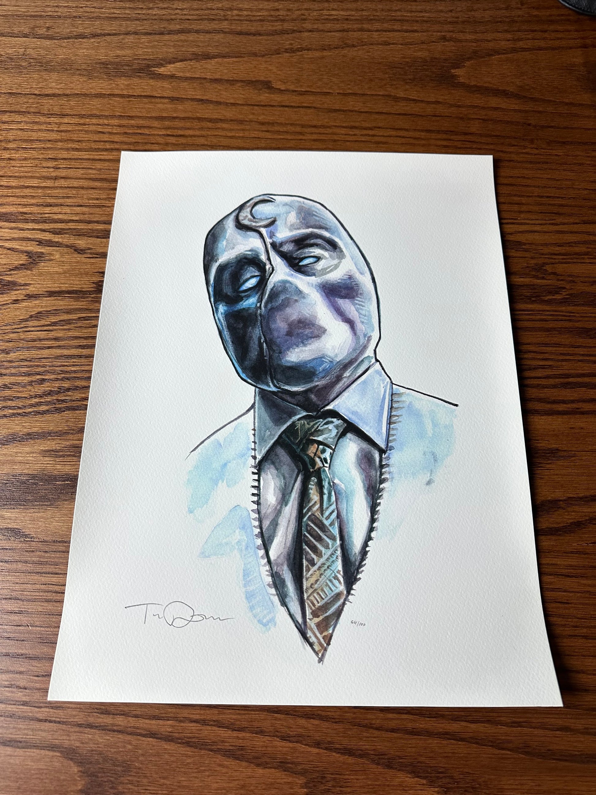 Tim Doyle – Shiny Objects Moon Knight, 12 x 16 in, art print