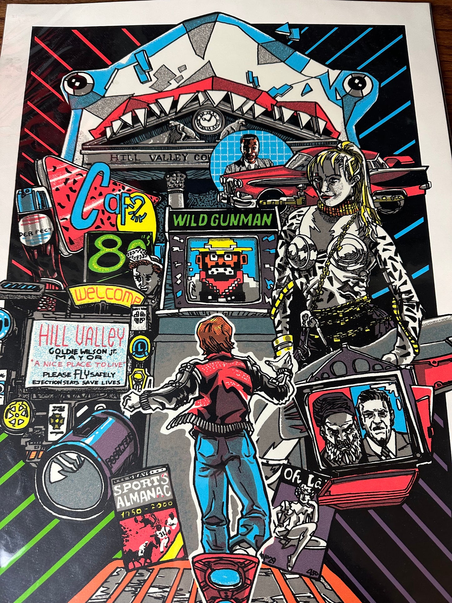 Tim Doyle – Back to the Future II, 16 x 24 in, art print, image 3