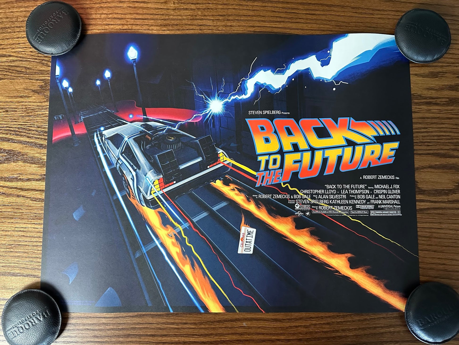 Doaly – Back to the Future, 24 x 18 in, art print