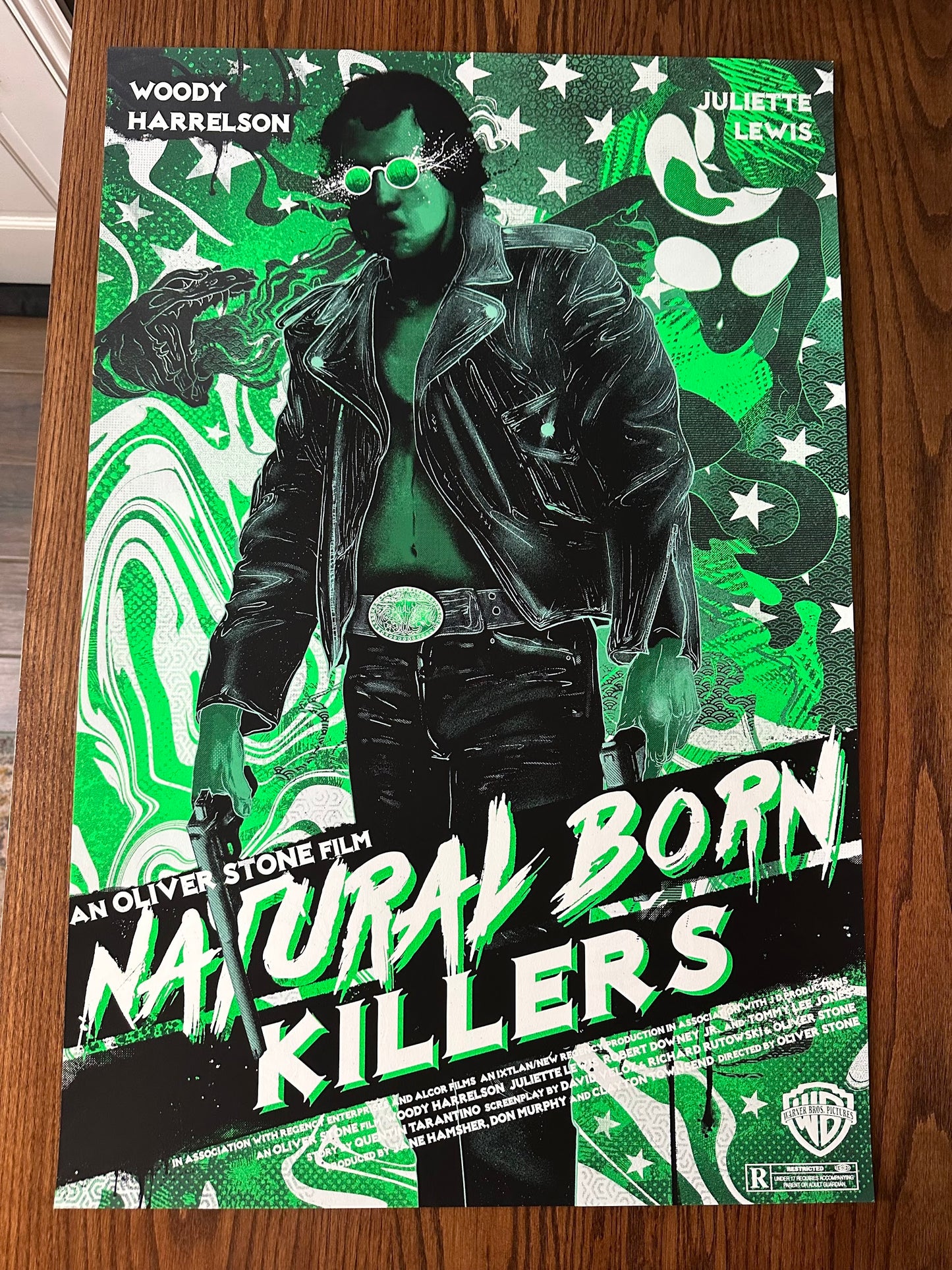 Nikita Kaun – Natural Born Killers Variant, 24 x 36 in, poster