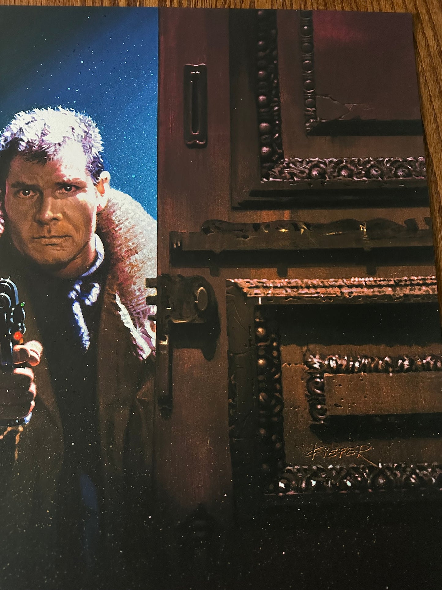Alfons Kiefer – Blade Runner Art Variant, 24 x 36 in, poster, image 3