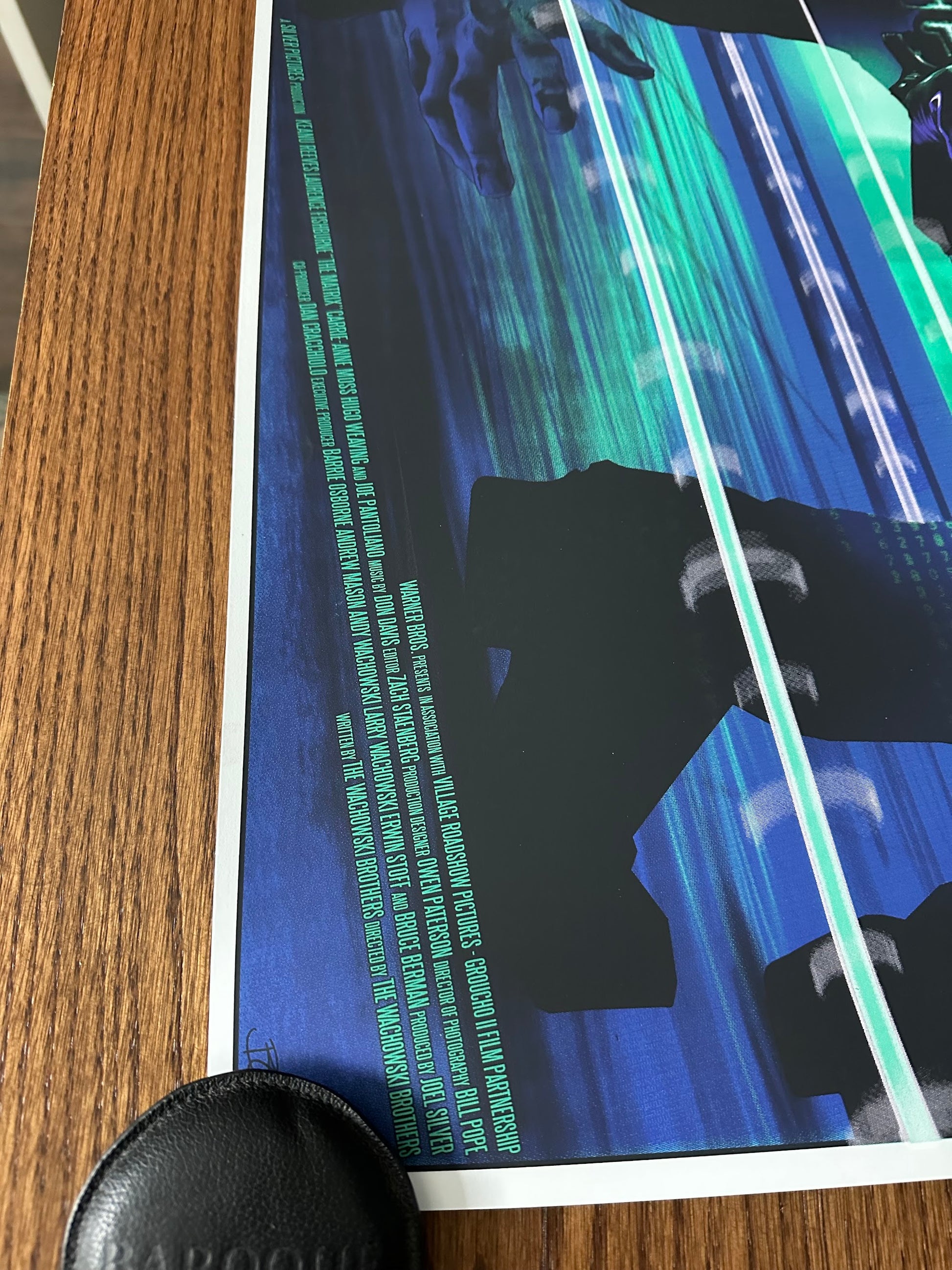 Barrett Chapman – The Matrix, 24 x 36 in, poster, image 6