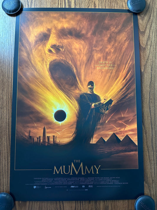 James Bousema – The Mummy, 24 x 36 in, poster