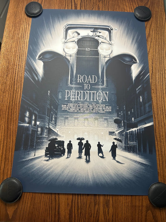 Daniel Castro Maia – Road to Perdition, 24 x 36 in, poster