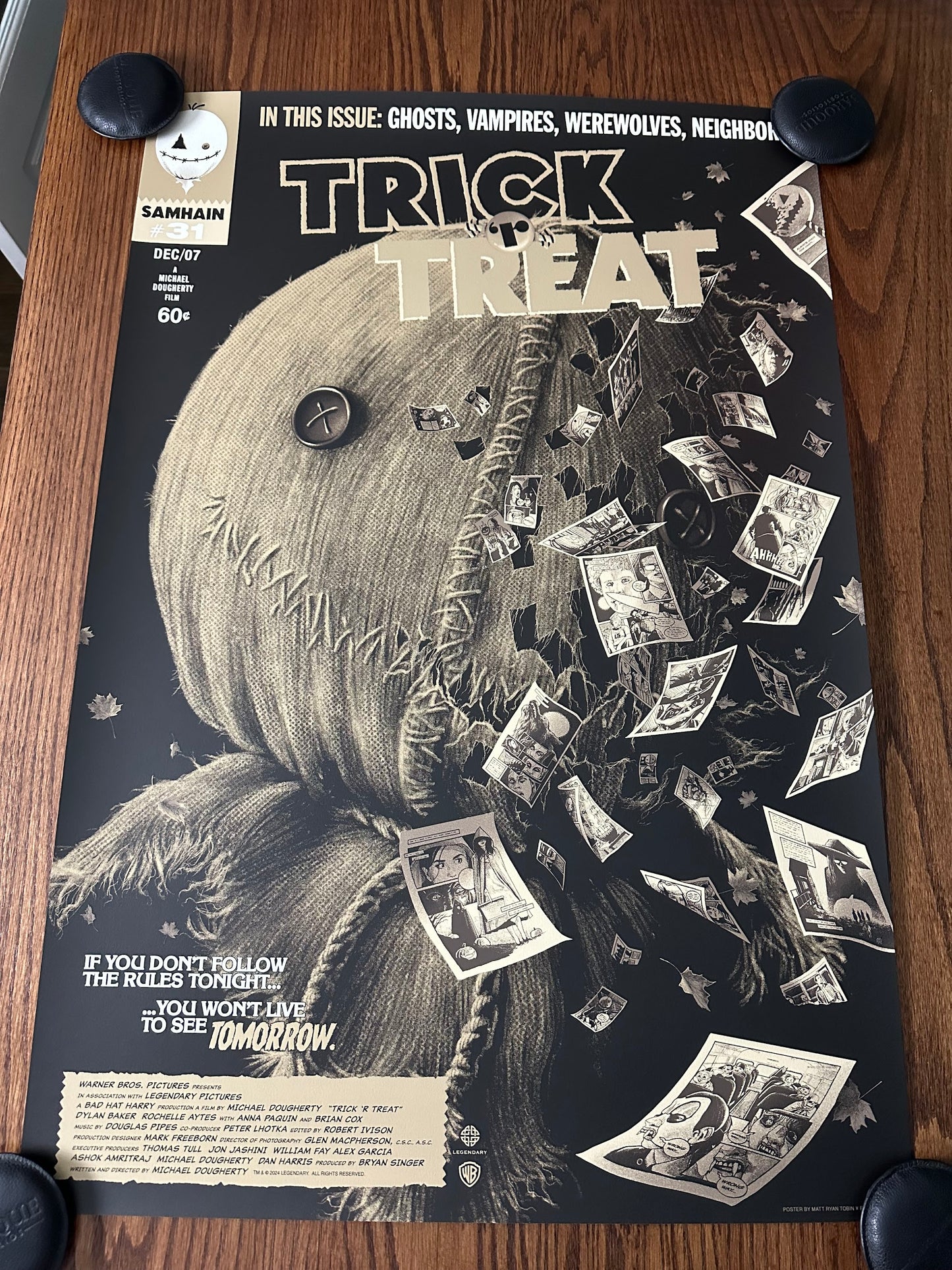Matt Ryan Tobin – Trick r Treat Variant, 24 x 36 in, poster