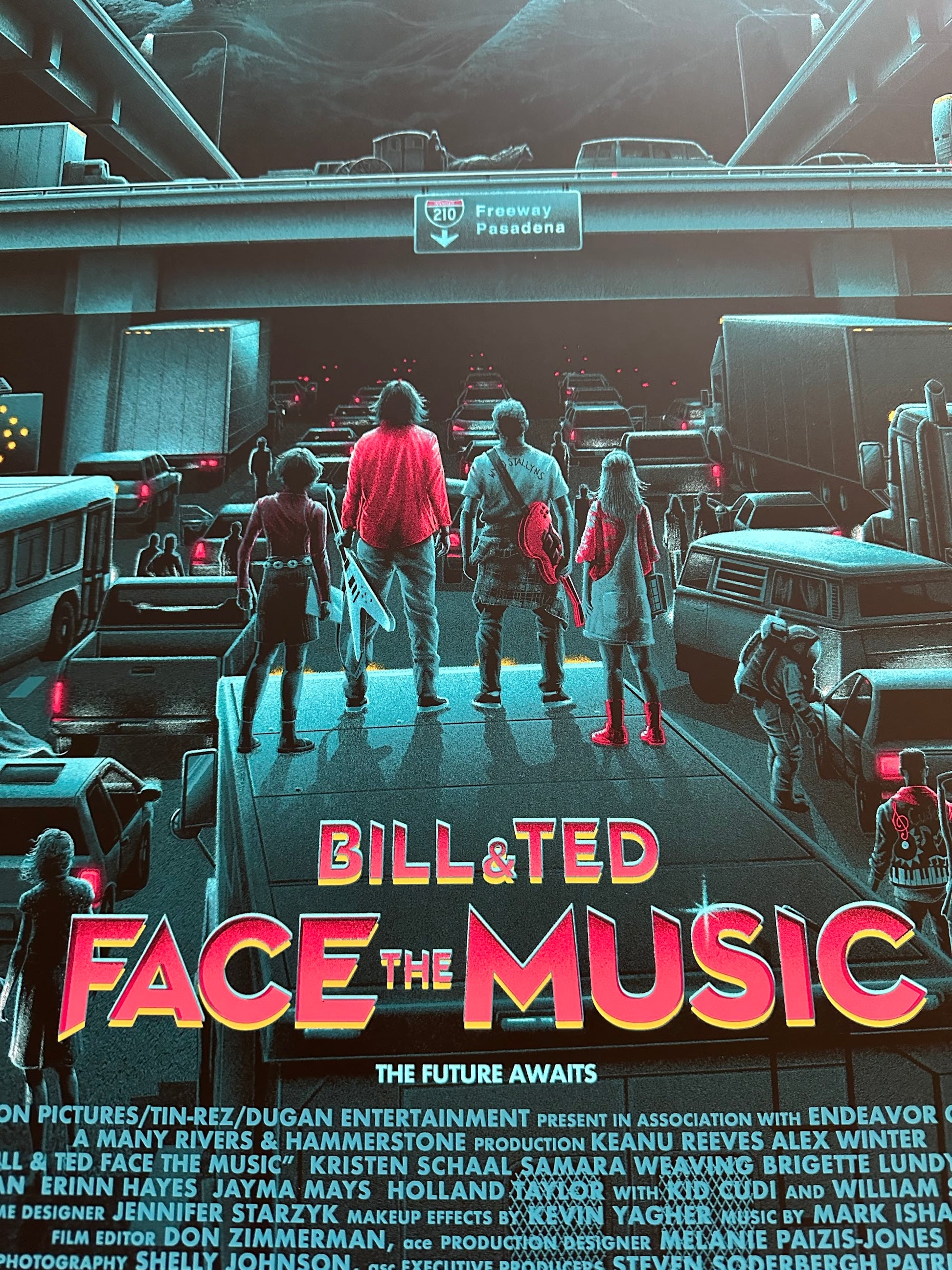 Matt Ryan Tobin – Bill and Ted Face the Music, 24 x 36 in, poster, image 2