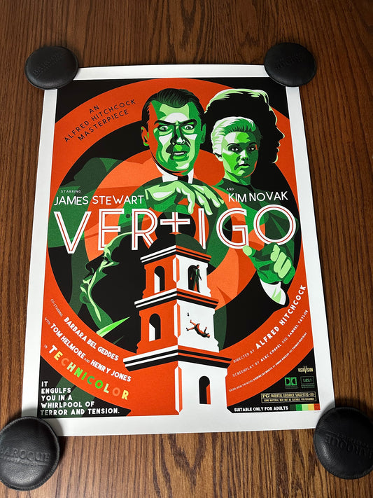 Danny Haas – Vertigo, 18 x 24 in, art print
