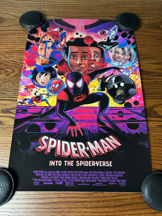 Sam Gilbey – Spider-Man Into the Spider-Verse, 16 x 24 in, art print