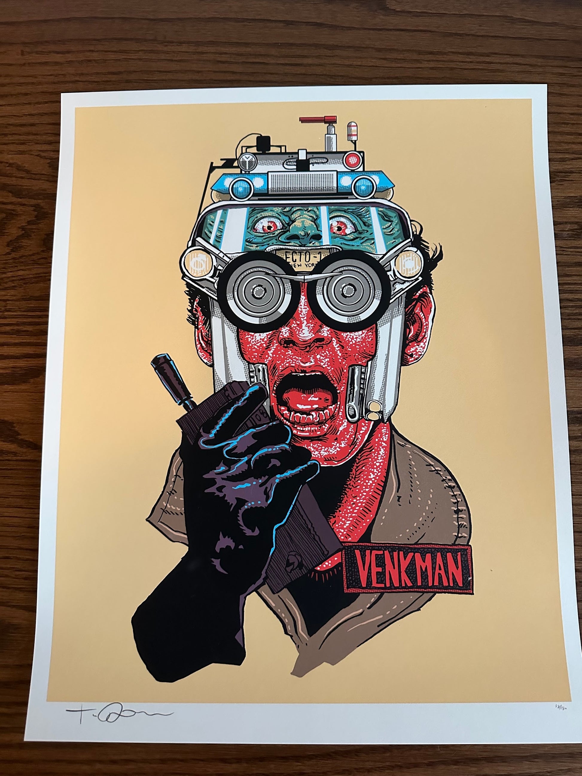 Tim Doyle – Venkman, 16 x 20 in, art print, image 2