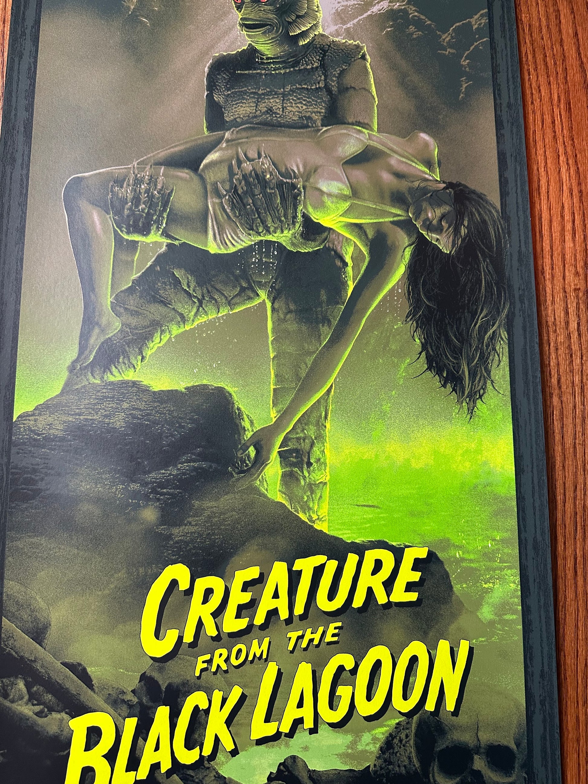 Juan Ramos – Creature from the Black Lagoon, 18 x 36 in, art print, image 4