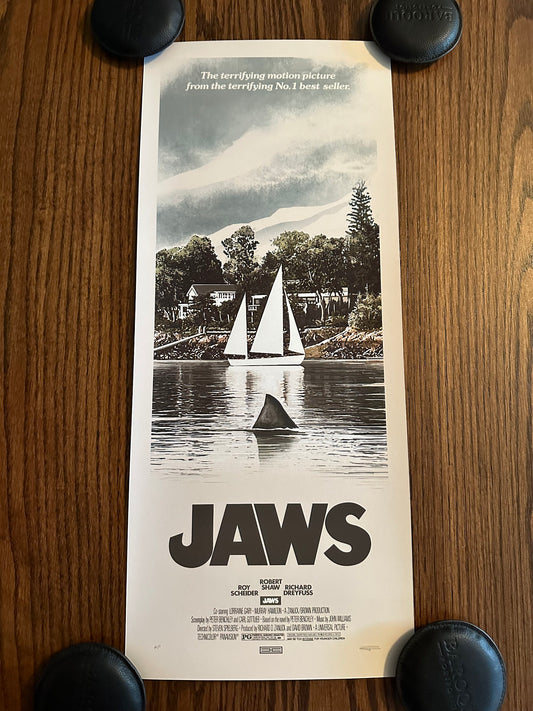 JC Richard – Jaws Amity Harbor, 10 x 24 in, art print