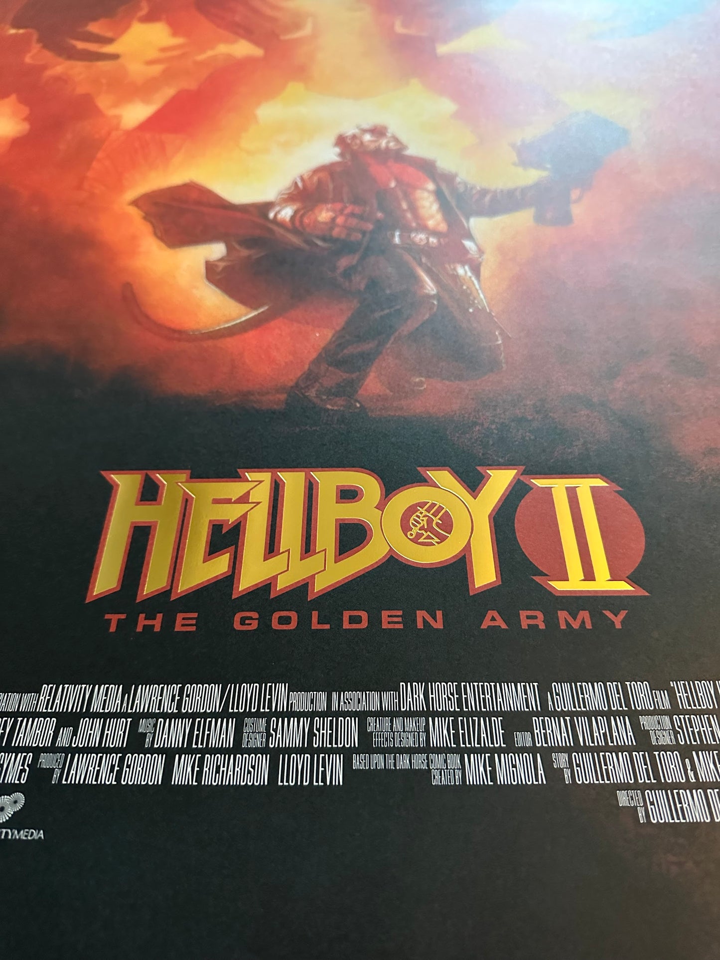 Drew Struzan – Hellboy II The Golden Army, 24 x 36 in, poster, image 5