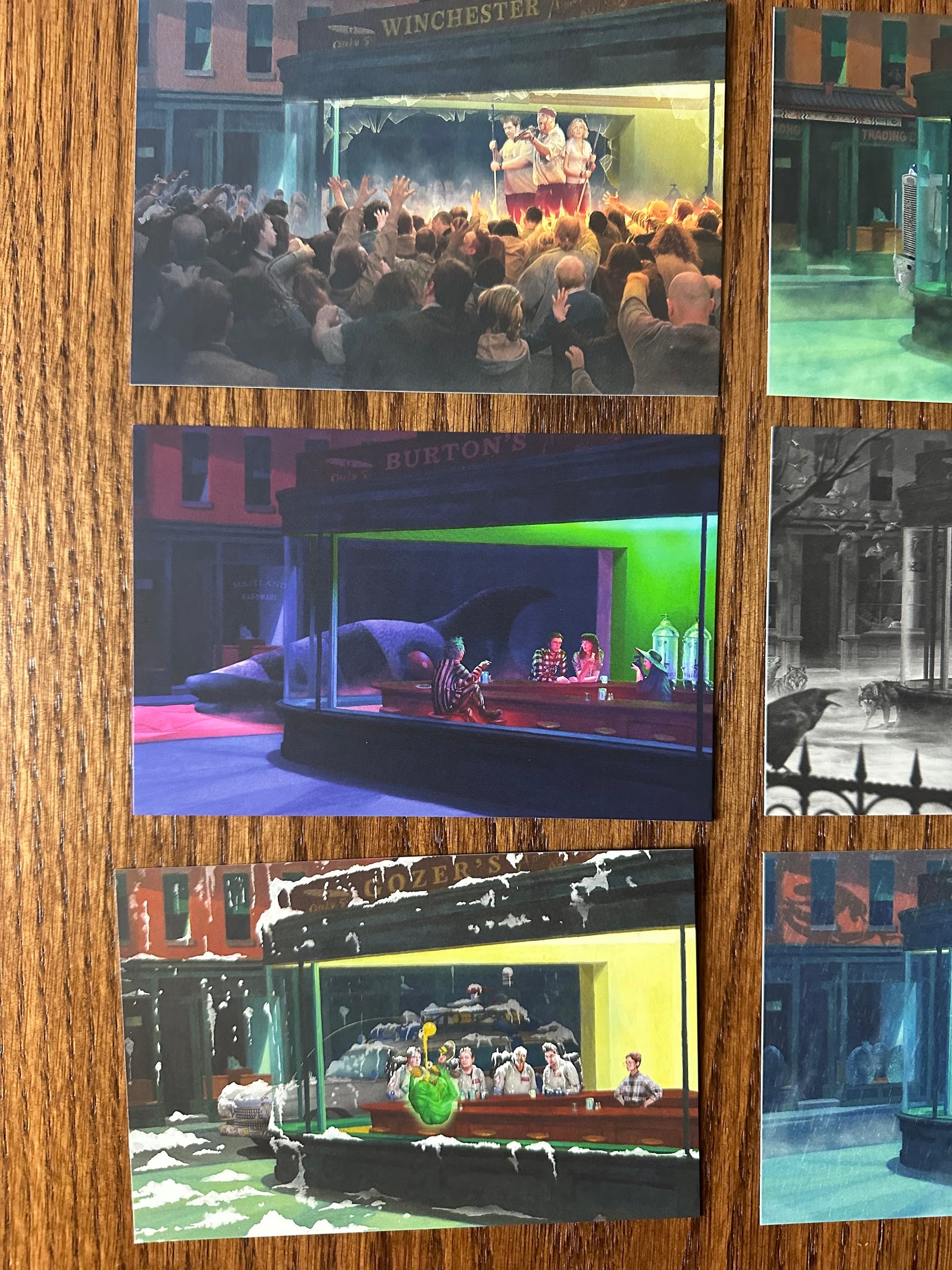 Casey Callender – HorrorHawks Horror Sci-Fi Postcard Set, 4 x 6 in, art print, image 2