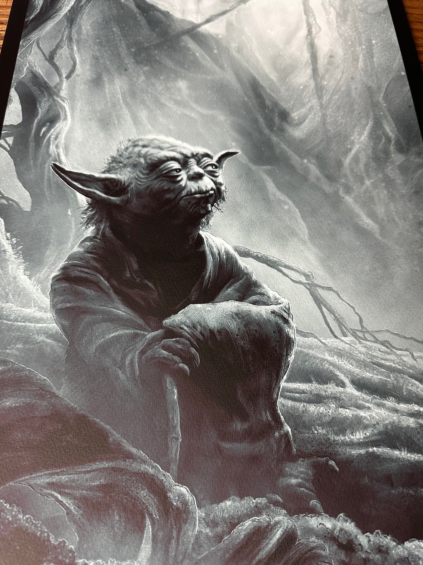 Kevin Wilson – Star Wars Return of the Jedi Art Variant, 12 x 24 in, art print, image 2