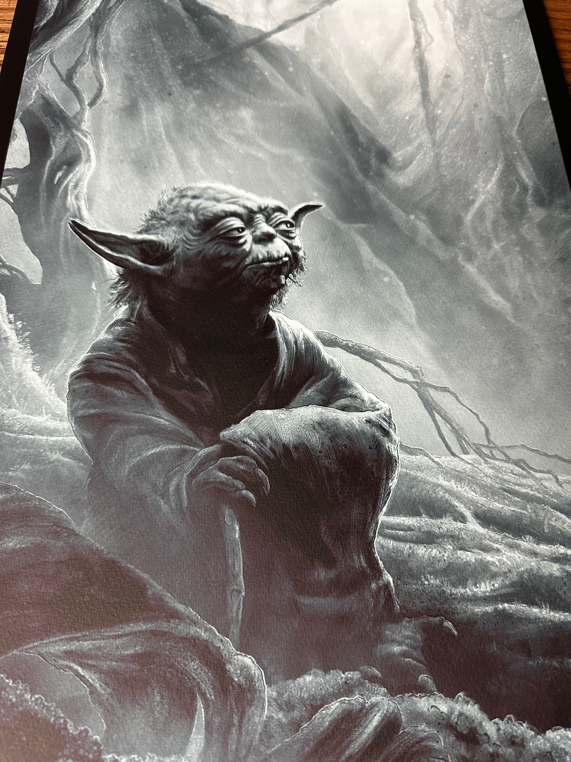 Kevin Wilson – Star Wars Return of the Jedi Art Variant, 12 x 24 in, art print, image 2