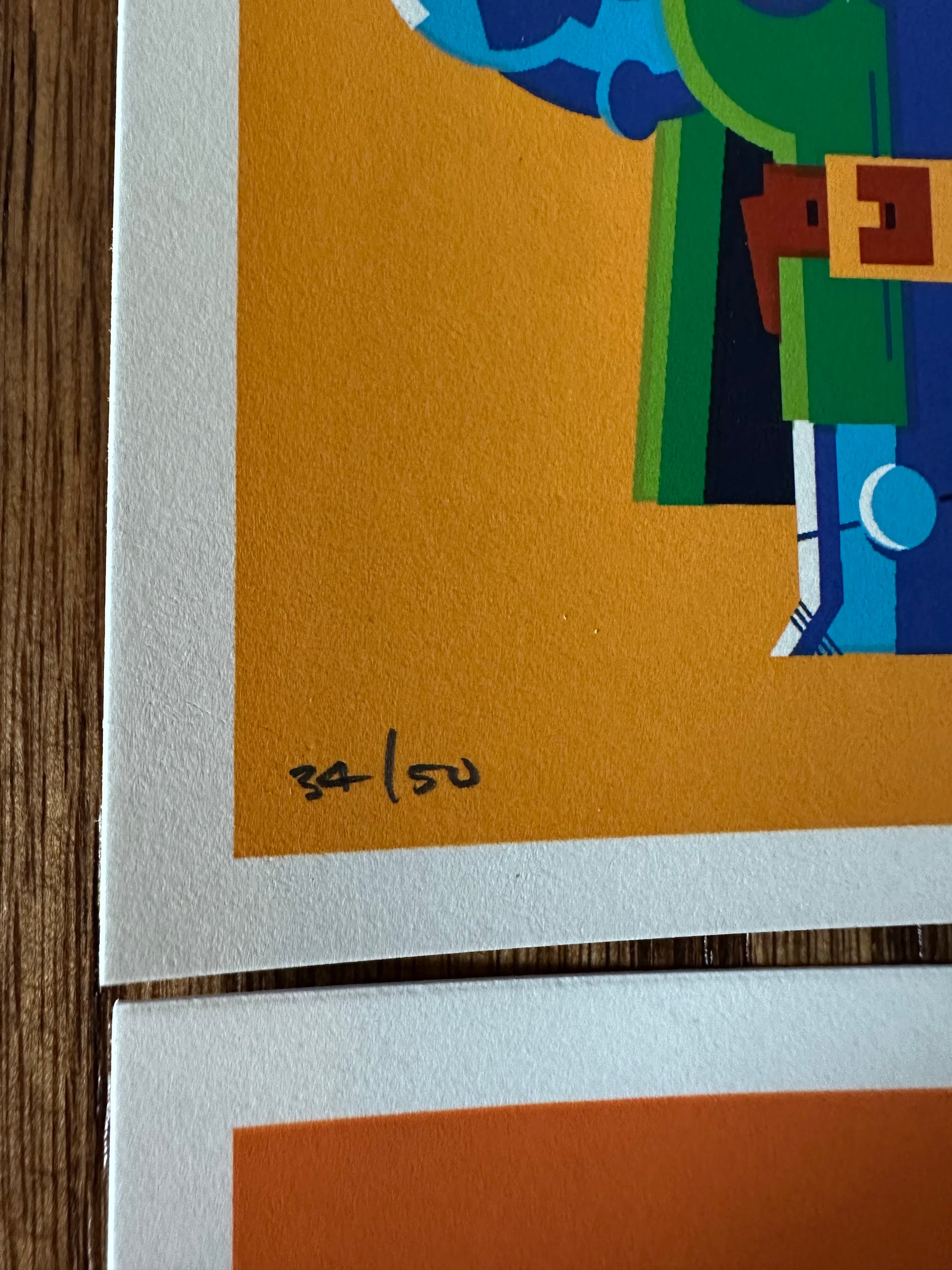 Tom Whalen - Fantastic Four Set 4x4 art print - detail image 5