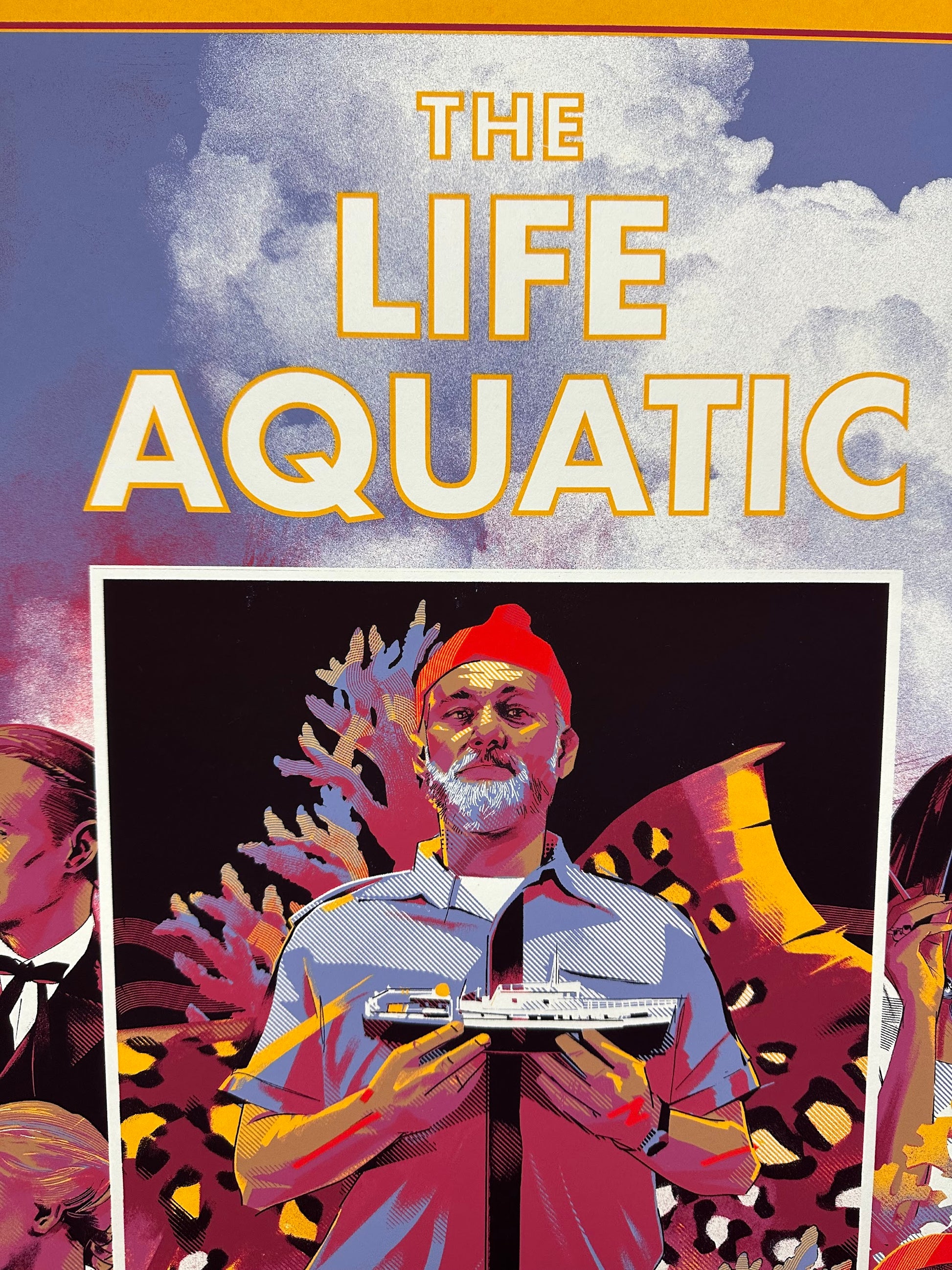 Matt Taylor – The Life Aquatic with Steve Zissou, 24 x 36 in, poster, image 2