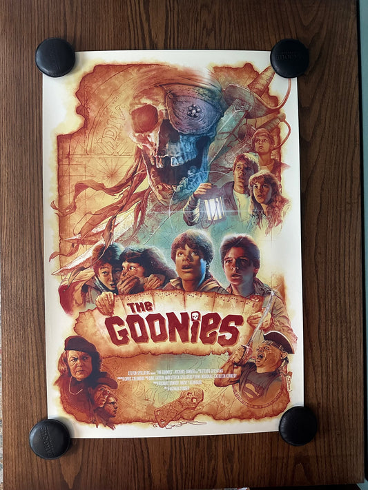 Barret Chapman – The Goonies, 24 x 36 in, poster