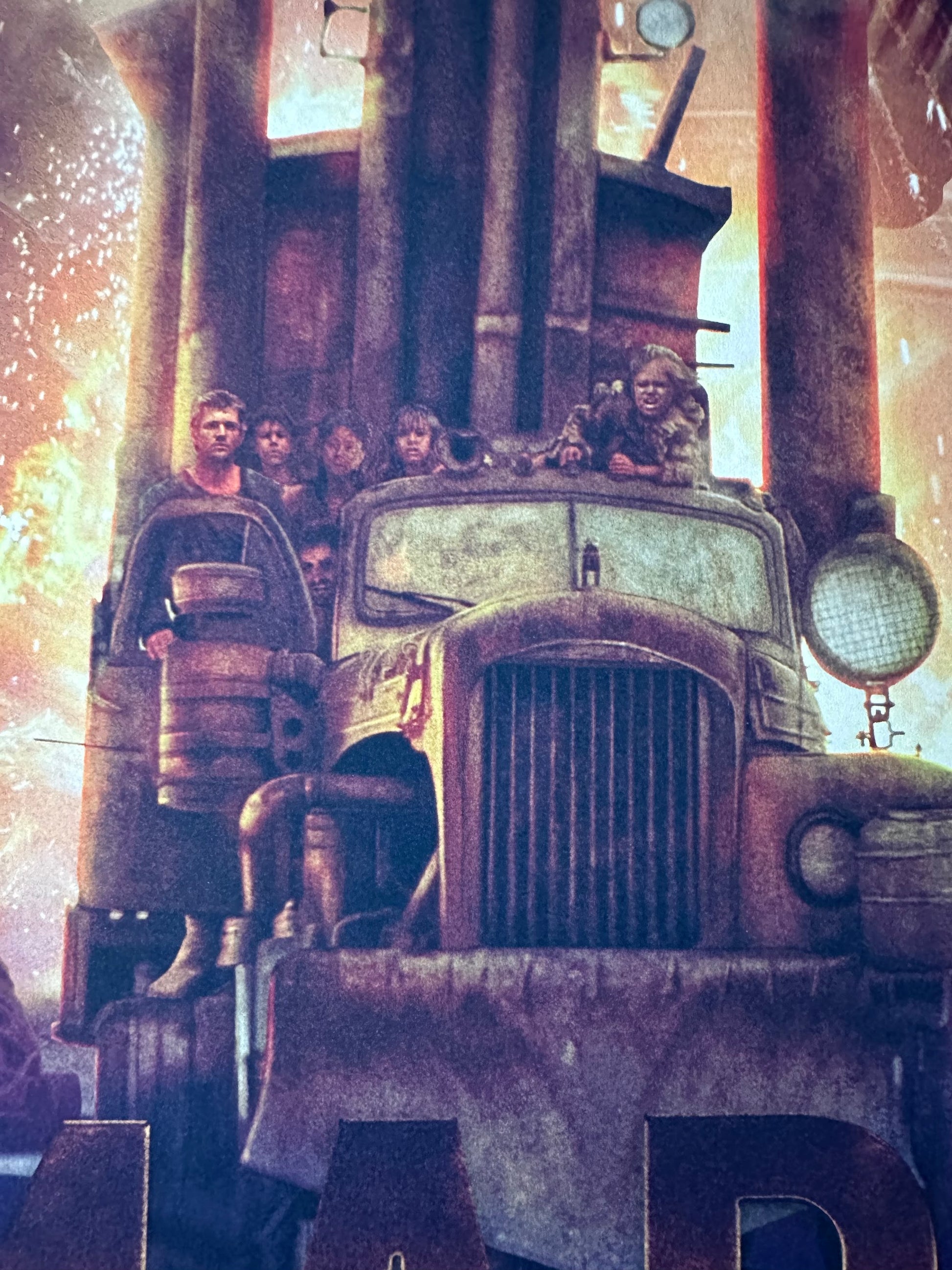 Casey Callender – Mad Max Beyond the Thunderdome, 24 x 36 in, poster, image 5