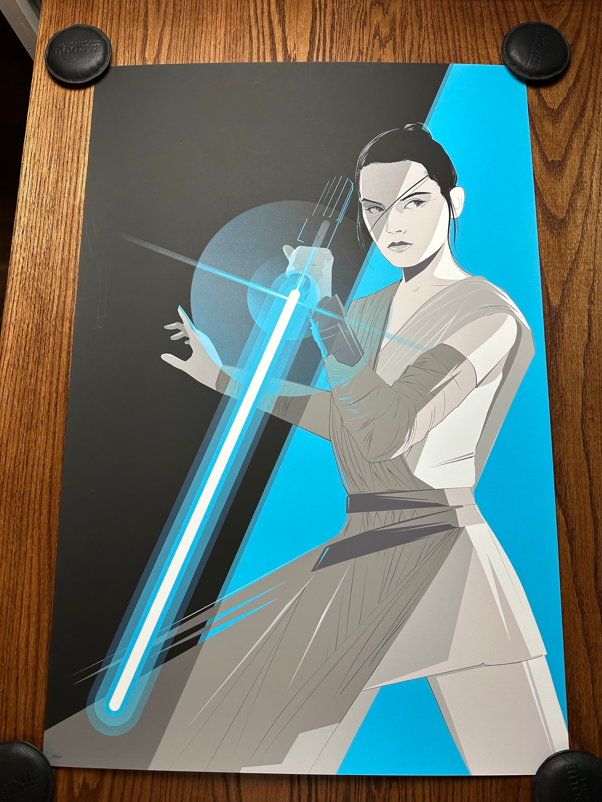 Craig Drake – Star Wars Rey, 24 x 36 in, poster