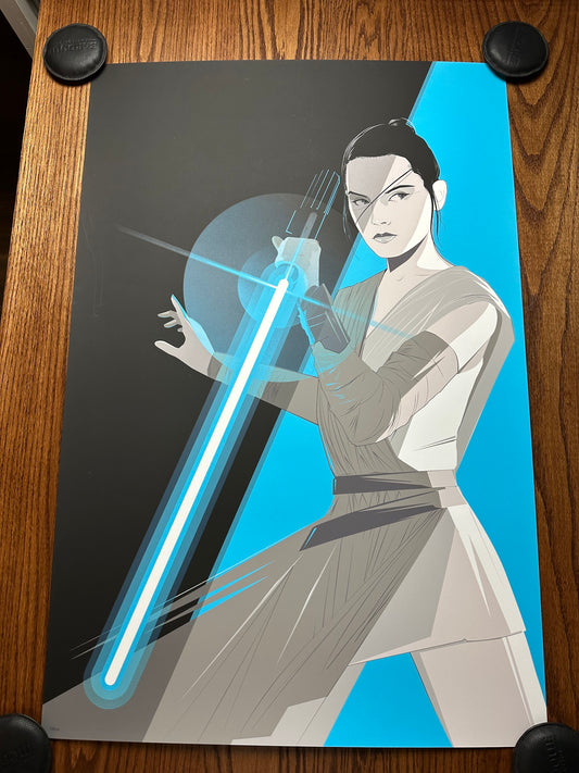 Craig Drake – Star Wars Rey, 24 x 36 in, poster