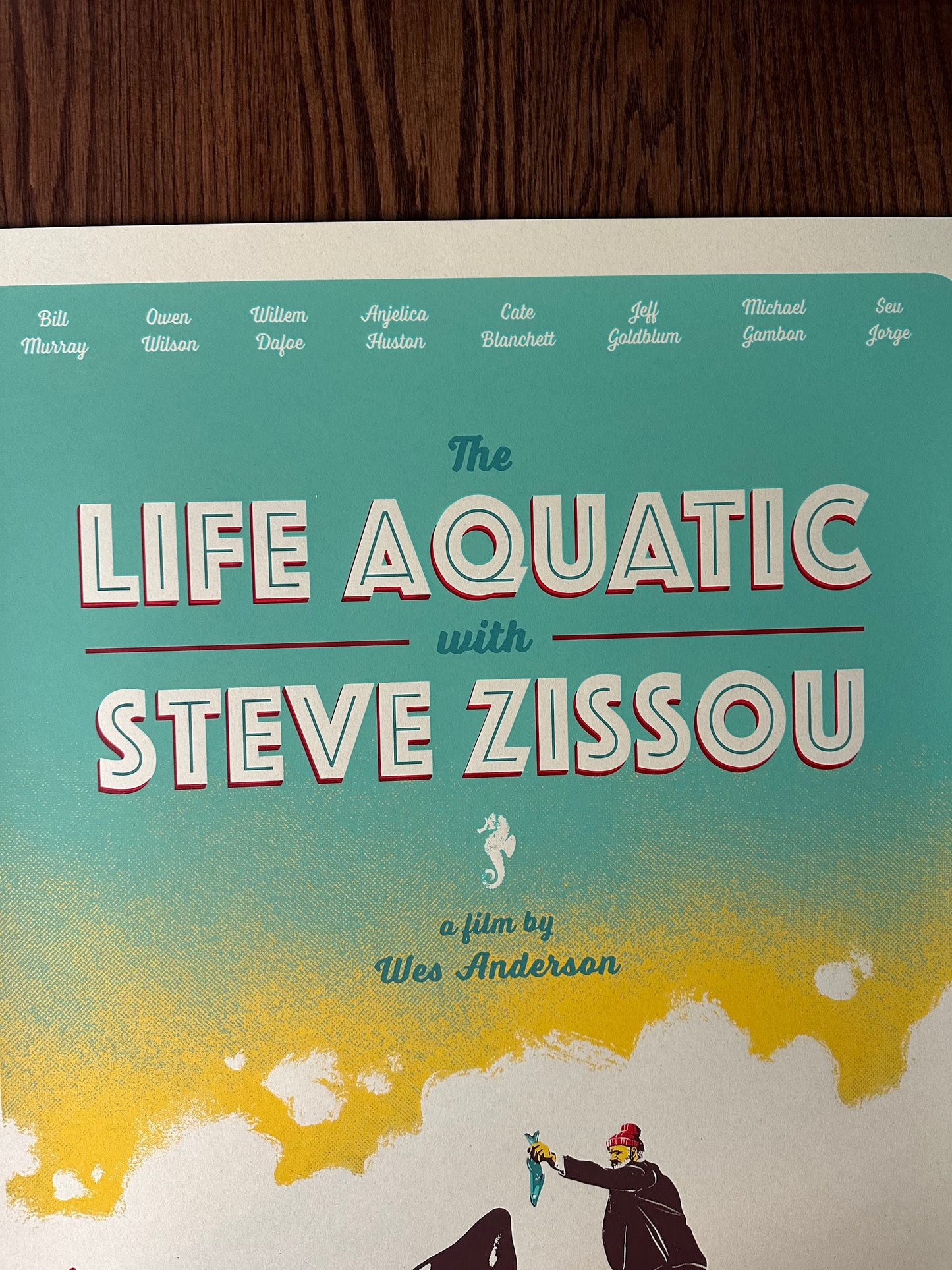 Marie Bergeron - The Life Aquatic 24x36 movie poster - detail image 2