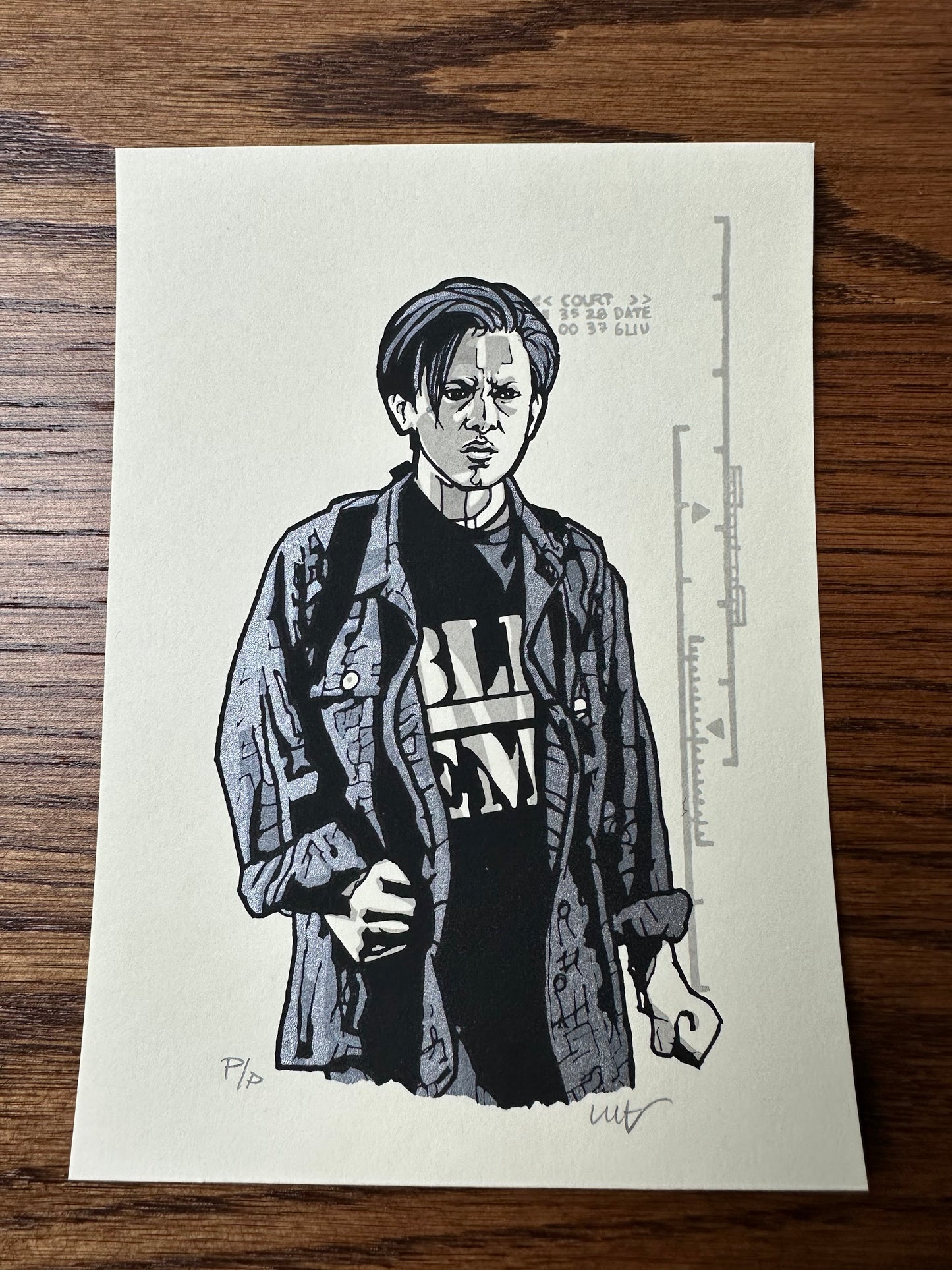 New Flesh – Terminator 2 John Connor Handbill, 5 x 7 in, art print