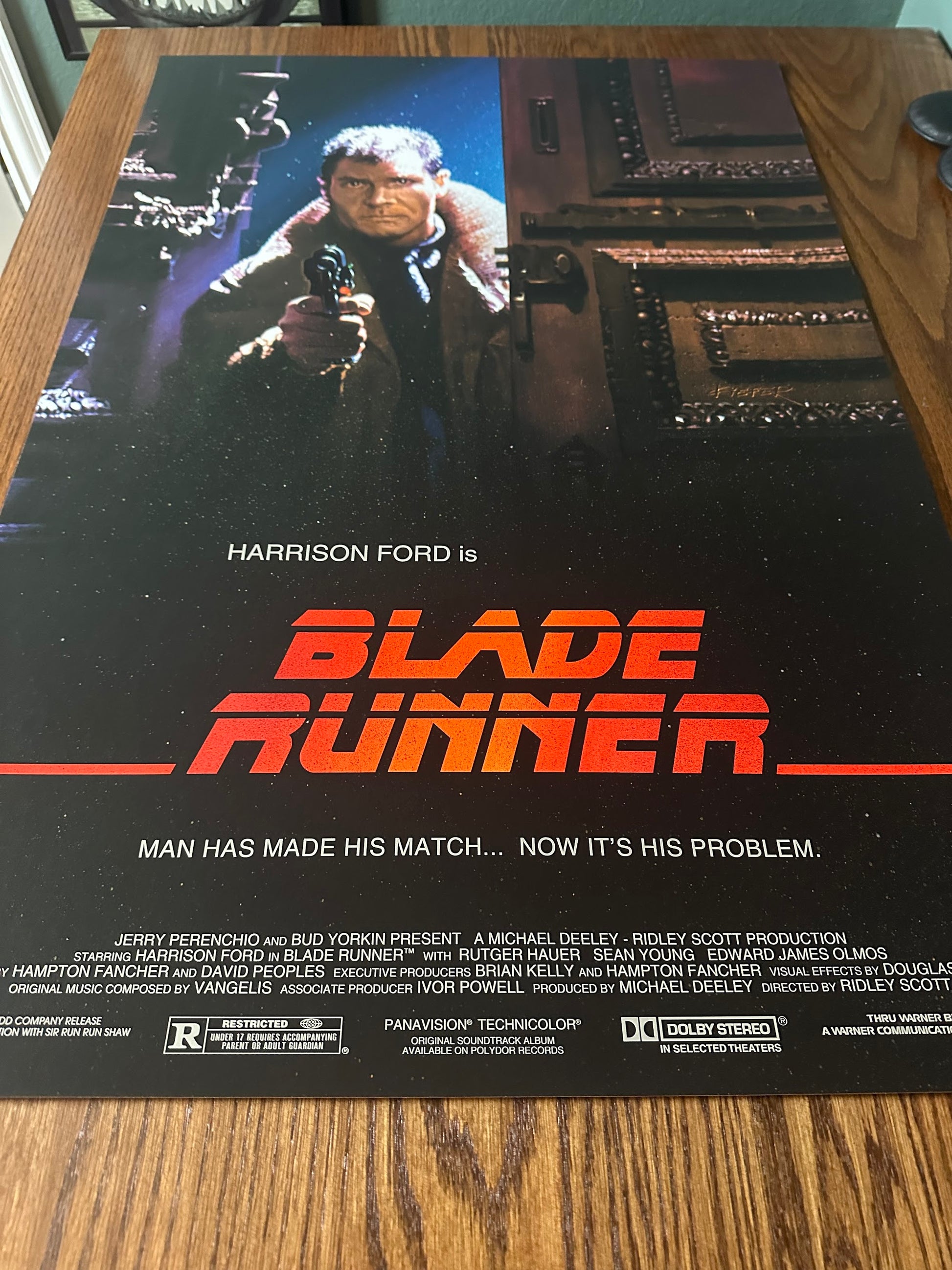 Alfons Kiefer – Blade Runner Variant, 24 x 36 in, poster, image 5