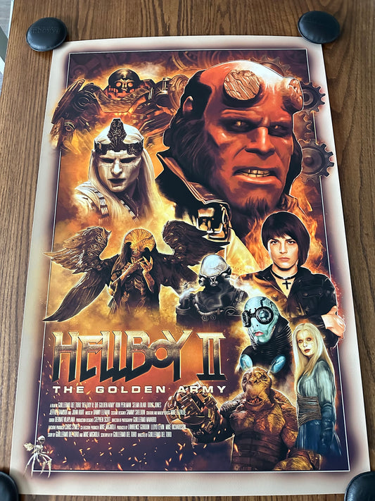 Rich Davies – Hellboy 2 The Golden Army, 24 x 36 in, poster