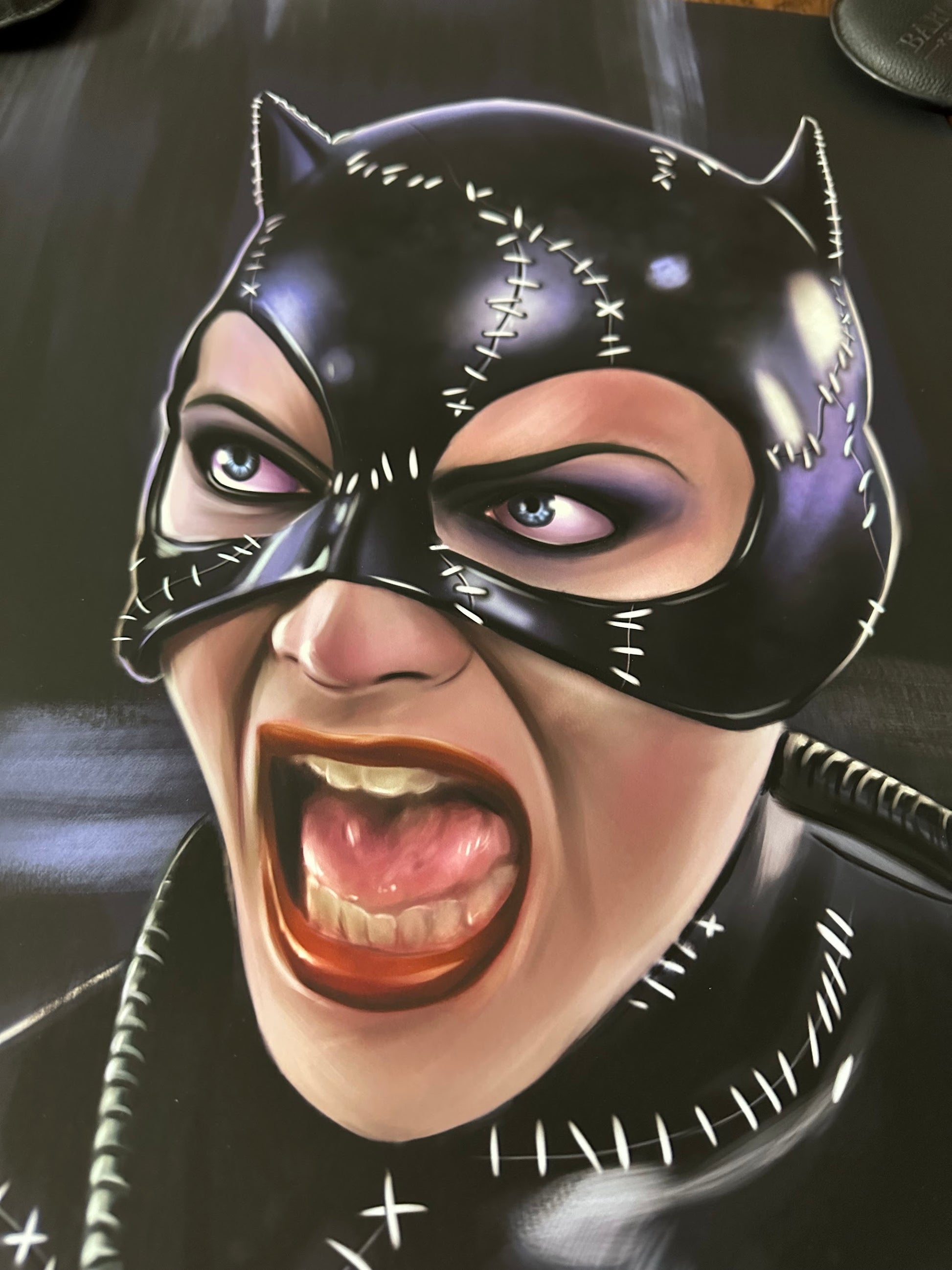Oscar Martinez – Catwoman, 16 x 24 in, art print, image 2