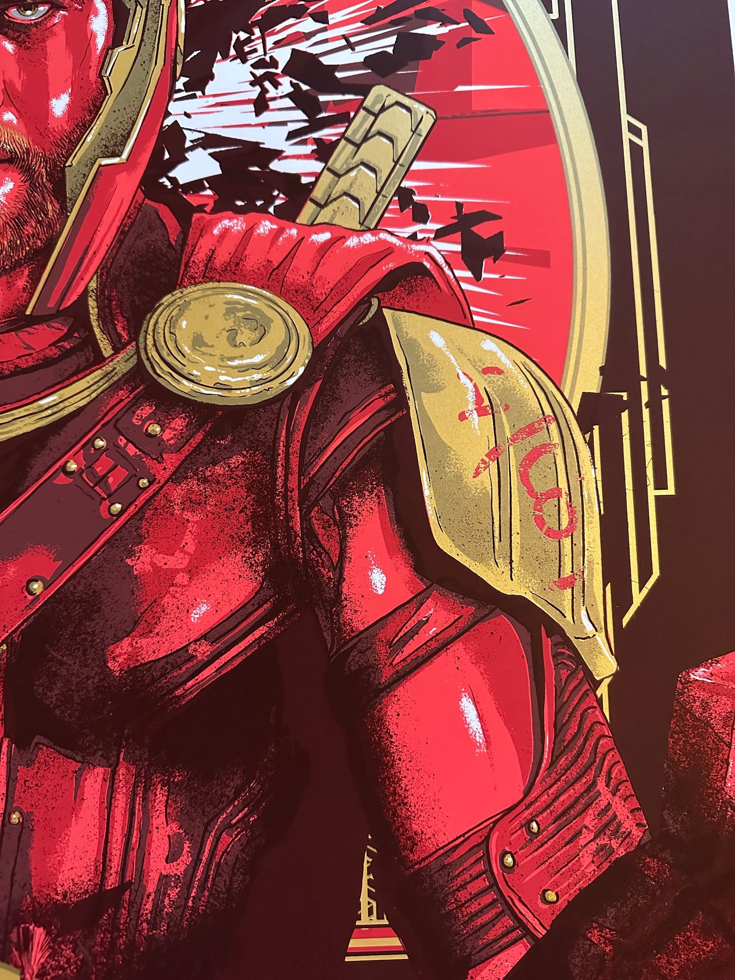 Vance Kelly – Thor Ragnarok, 24 x 36 in, poster, image 5