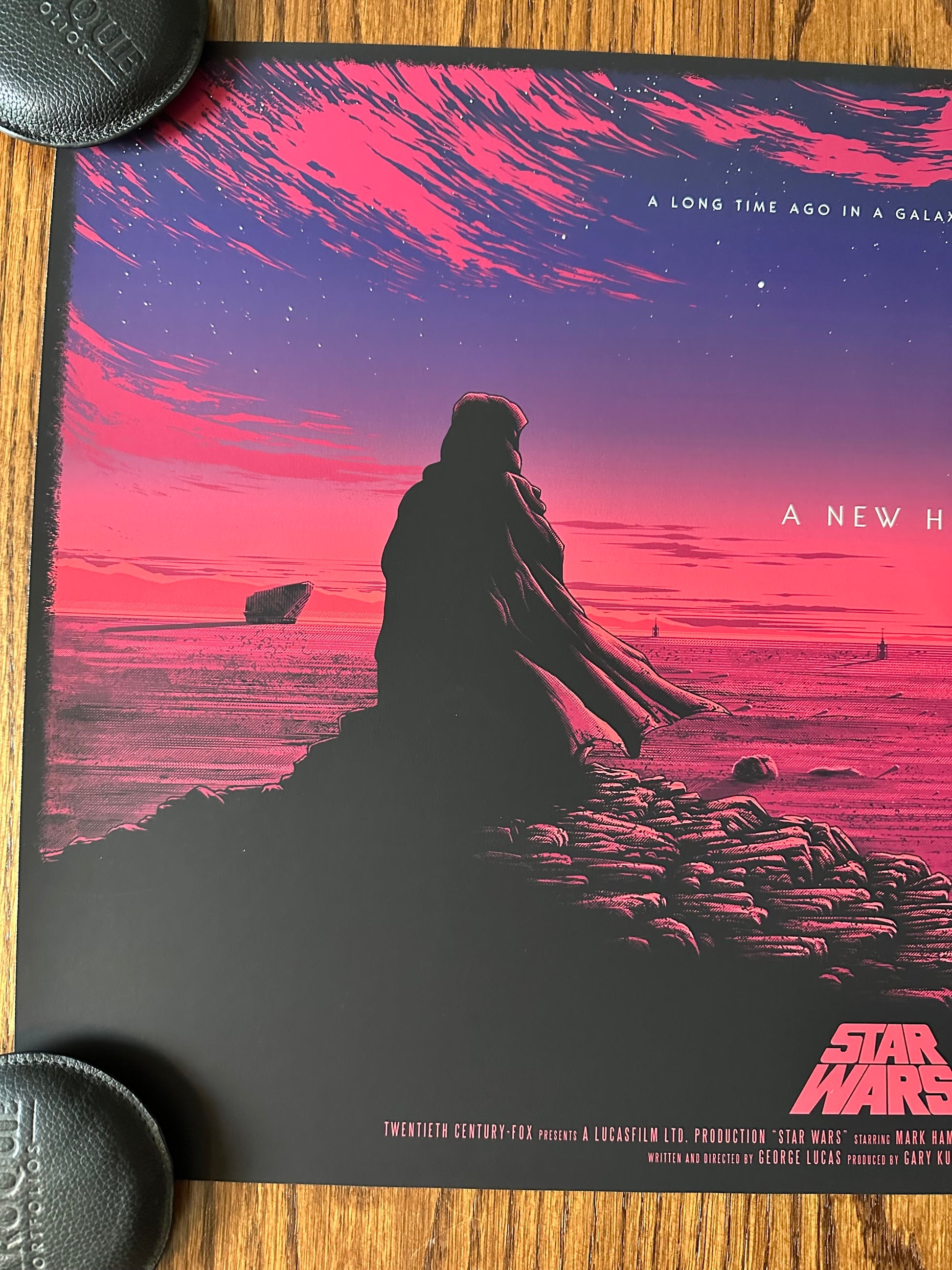 Sam Mayle - Star Wars New Hope 24x16 movie poster - detail image 2